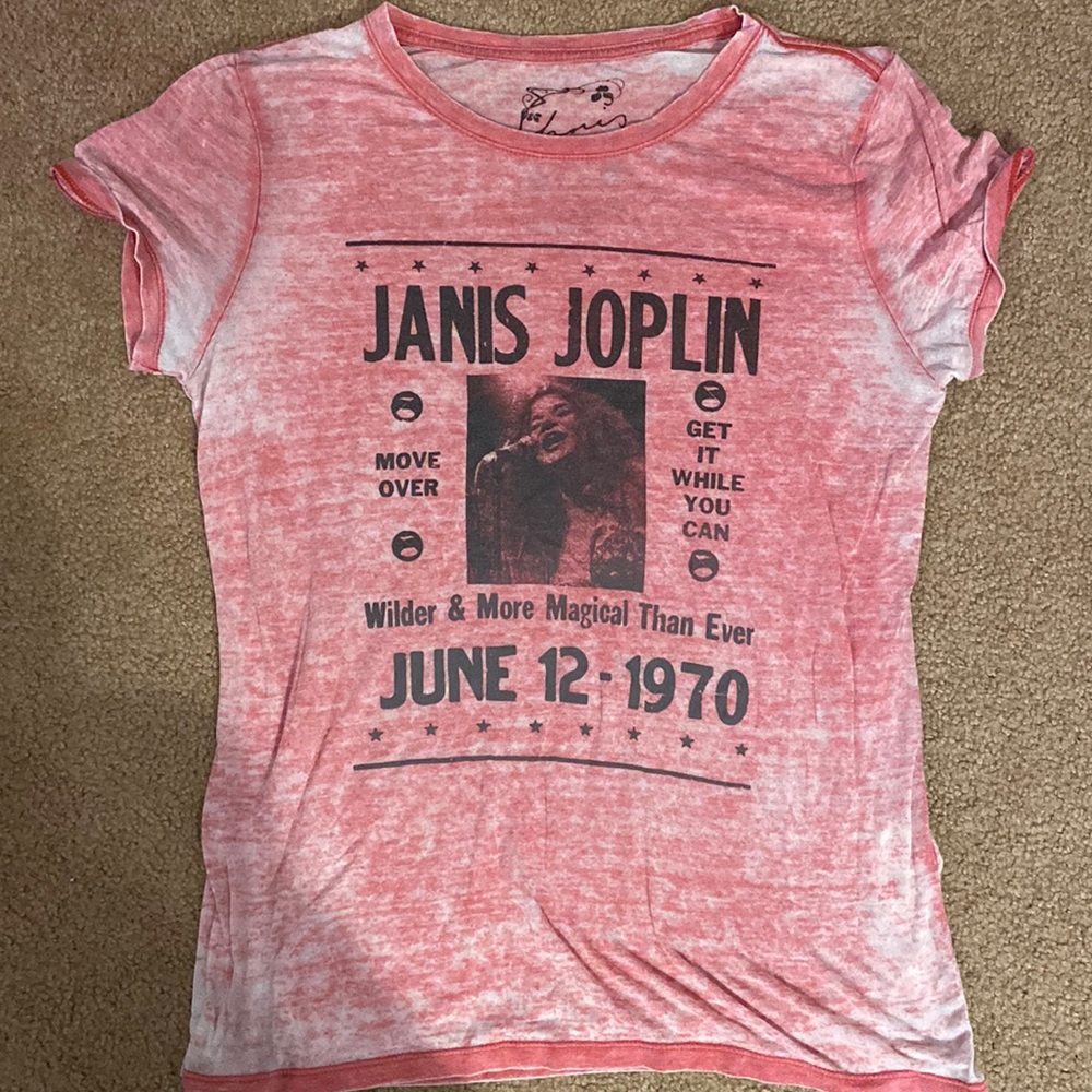 Janis Joplin Thin Shirt